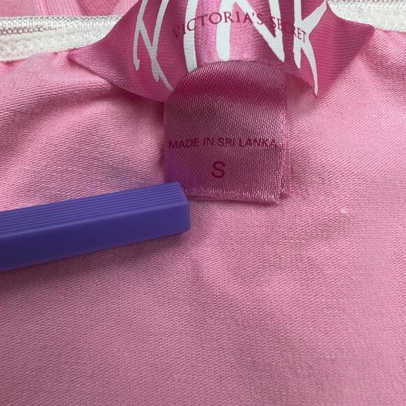 EUC Vintage 2004 Pink by Victoria's Secret Lace Trim Tank Top Size Small - Picture 5 of 6